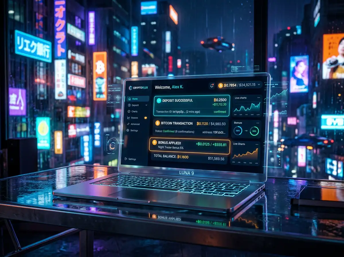 Bitcoin deposit bonus activation at cryptocurrency-accepting online casino