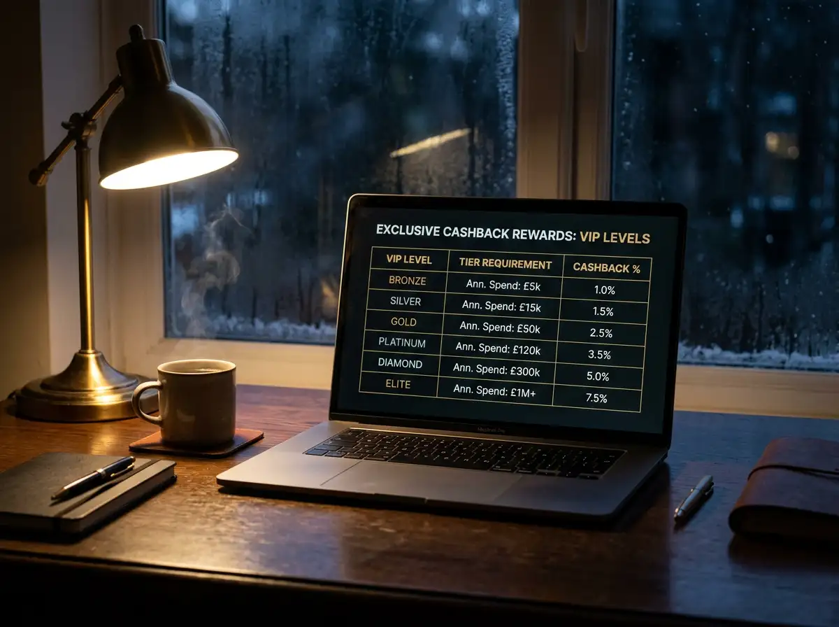 Cashback rate structure across different VIP levels at Loki Casino