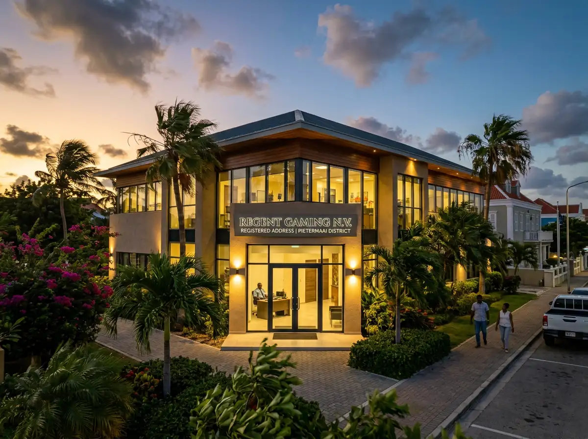 Curaçao registered business office used by offshore casino operators