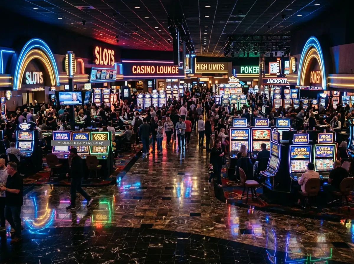 Games excluded from Loki Casino cashback calculation displayed in lobby