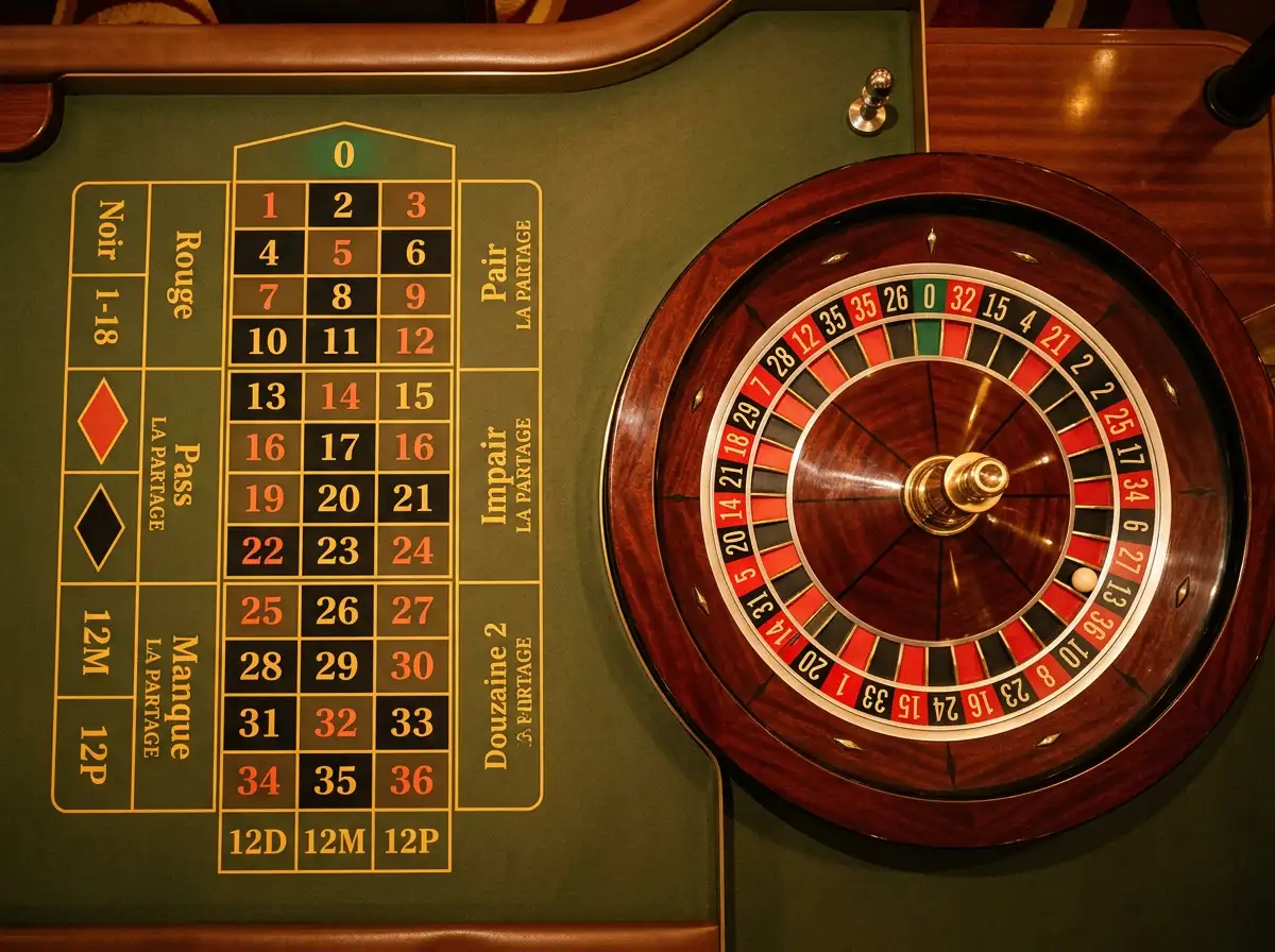 French Roulette at Loki Casino with La Partage rule and house edge guide