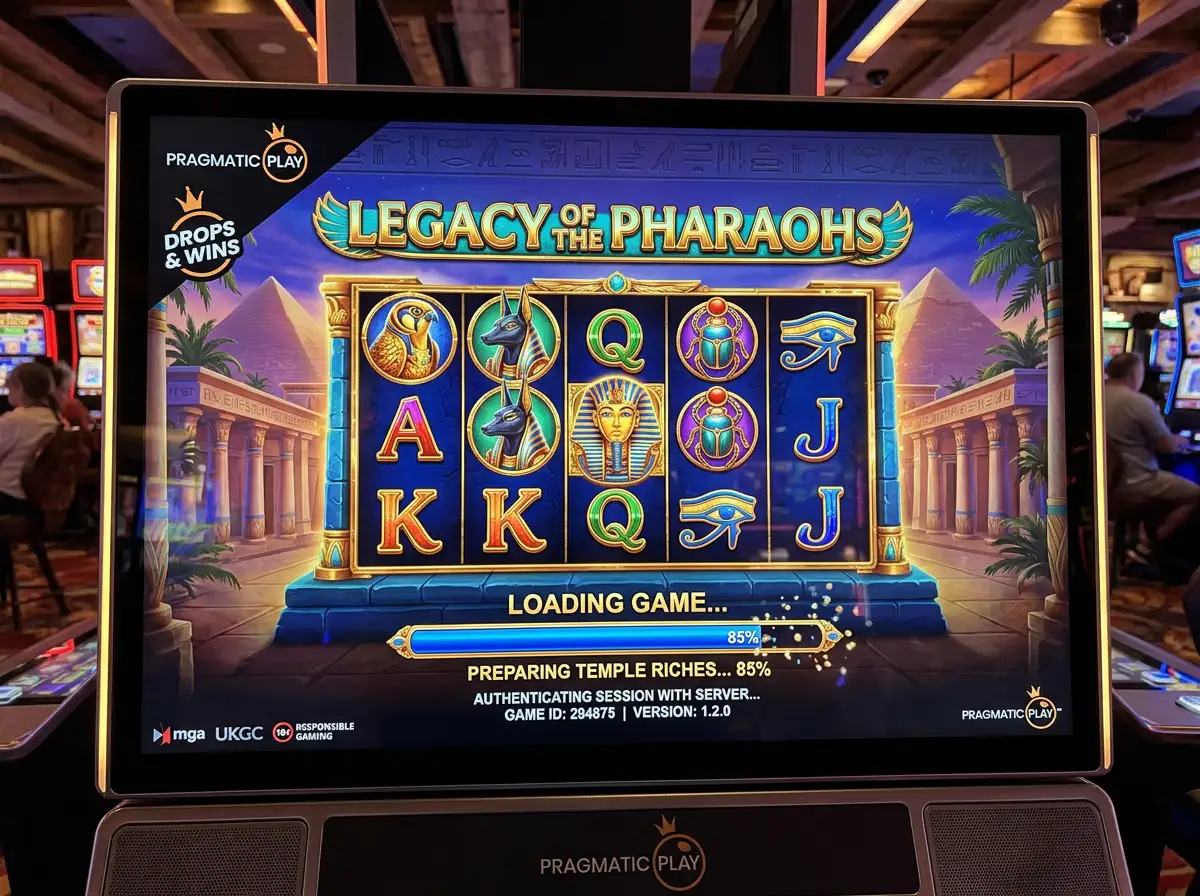 Pragmatic Play slot game with distinctive reel mechanics and features