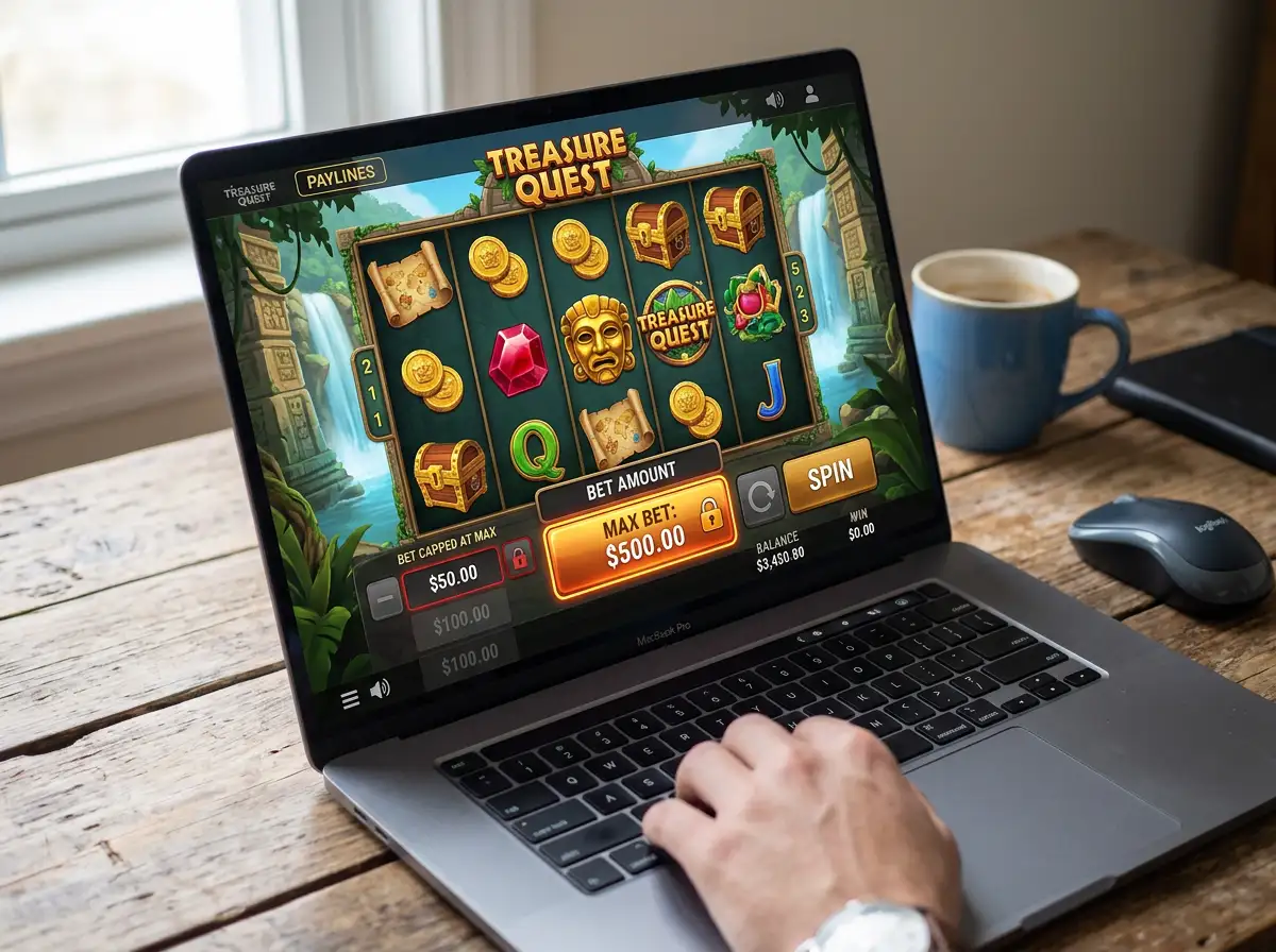 Online slot bet amount capped at maximum stake under UK regulation