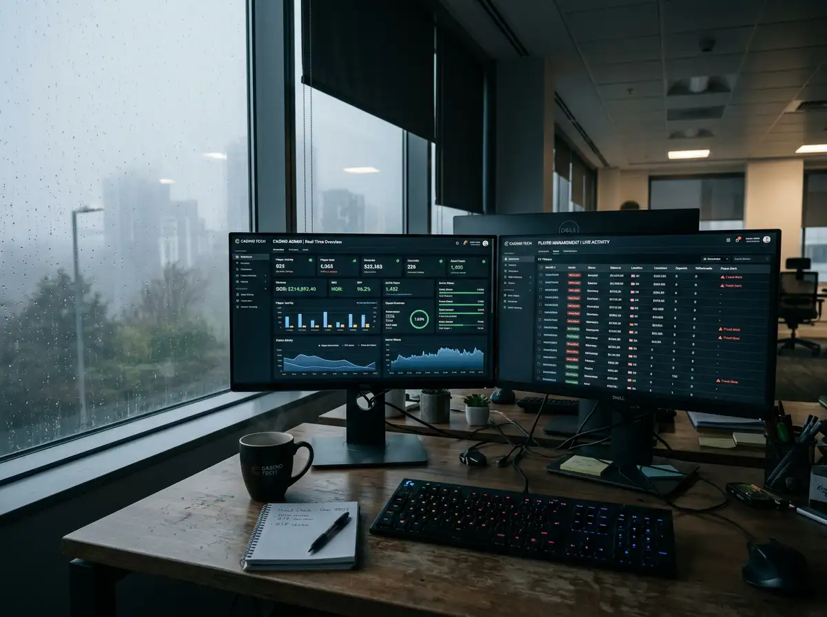 Casino operator backend interface powered by SoftSwiss technology